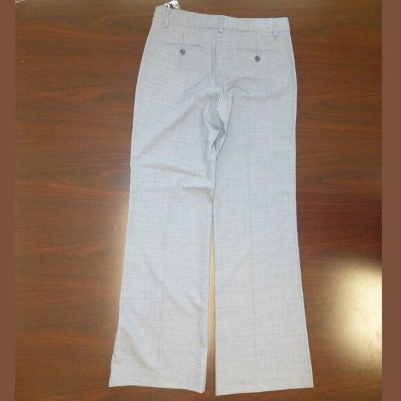 THEORY EMERY WOOL TROUSERS IN LIGHT GRAY SZ 0 NWT - Picture 2 of 7